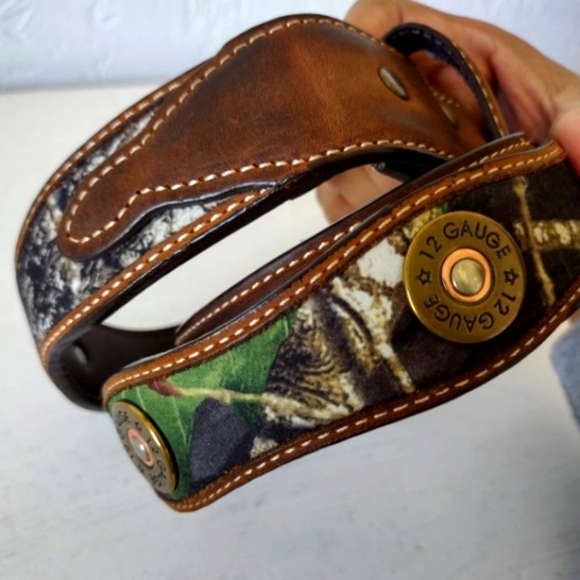 Camouflage Leather Belt - Picture 2 of 8